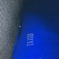 LOUIS VUITTON business bag M30575 Taiga Leather blue Taiga Pochette Voyage MM mens Used Authentic