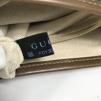 GUCCI Shoulder Bag 295679 PVC / Leather beige Crossbody bag Diamante mens Used Authentic