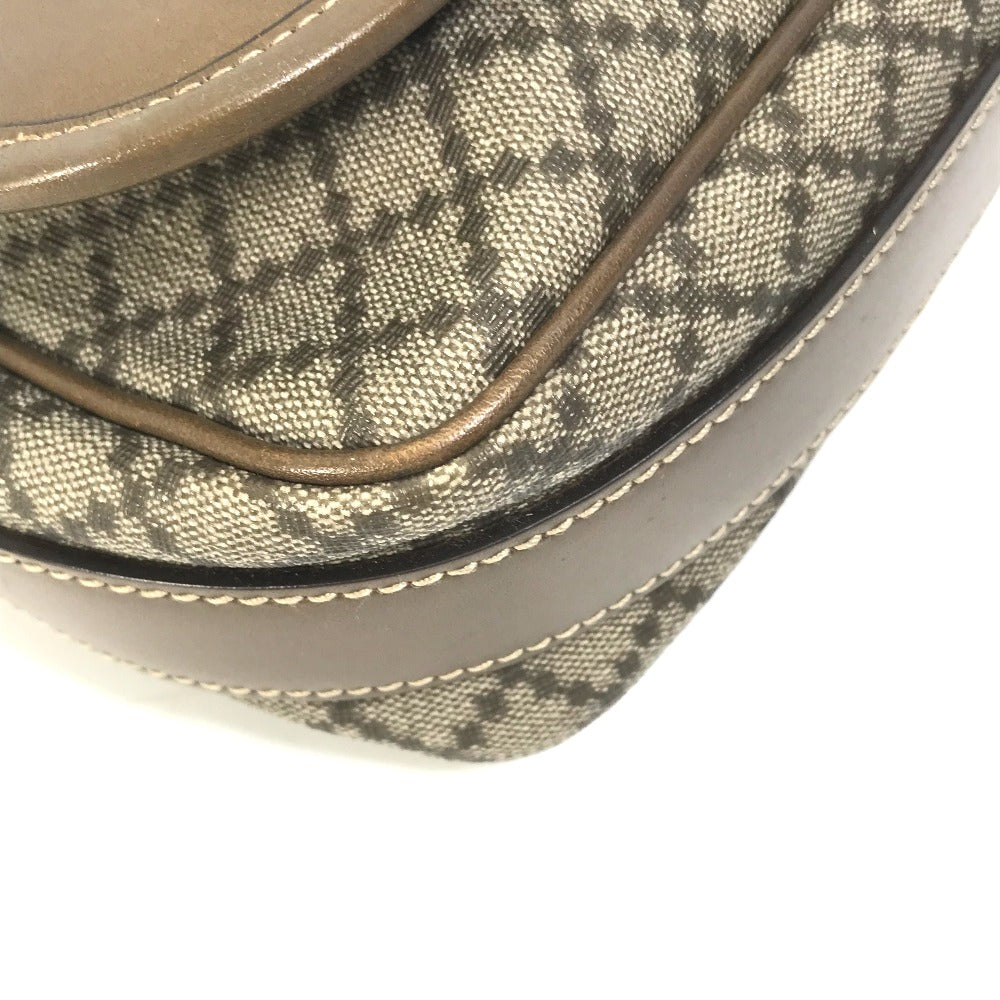 GUCCI Shoulder Bag 295679 PVC / Leather beige Crossbody bag Diamante mens Used Authentic