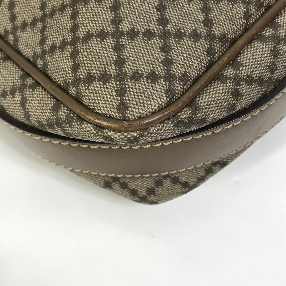GUCCI Shoulder Bag 295679 PVC / Leather beige Crossbody bag Diamante mens Used Authentic