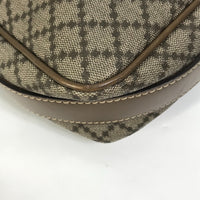 GUCCI Shoulder Bag 295679 PVC / Leather beige Crossbody bag Diamante mens Used Authentic