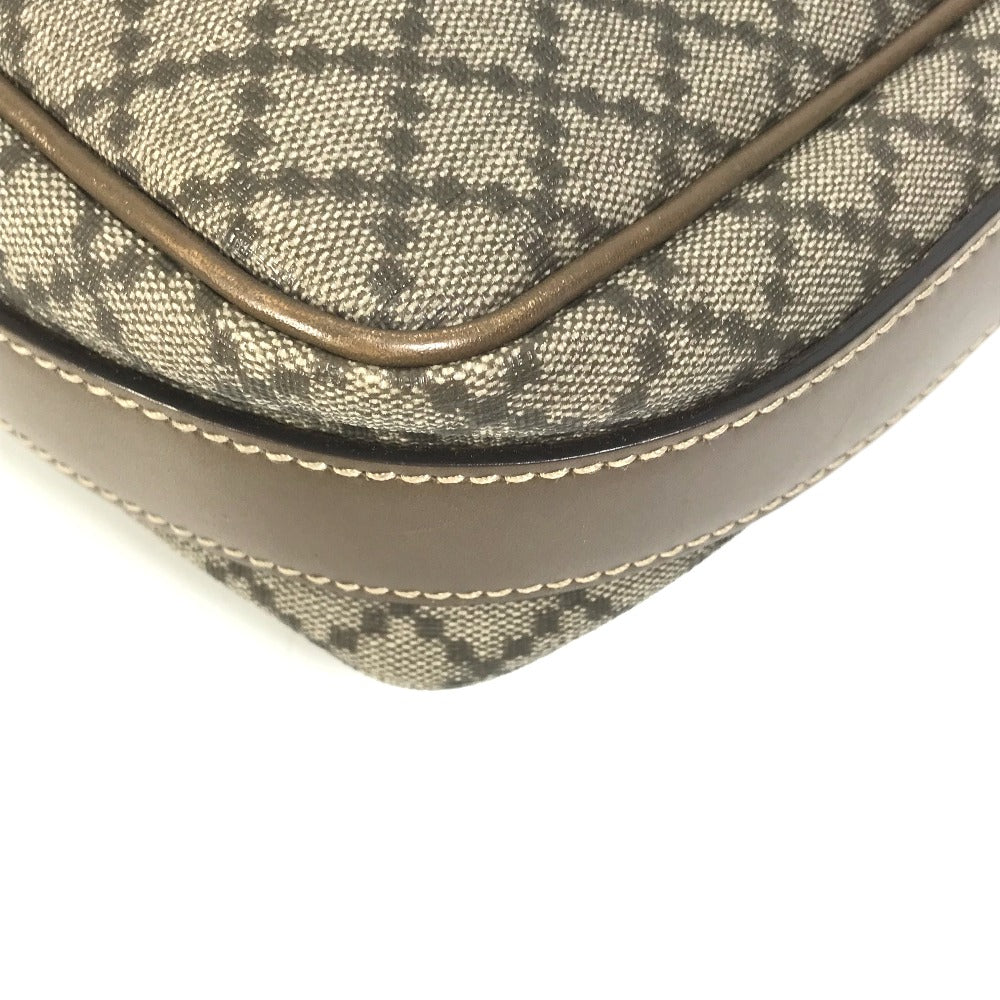 GUCCI Shoulder Bag 295679 PVC / Leather beige Crossbody bag Diamante mens Used Authentic
