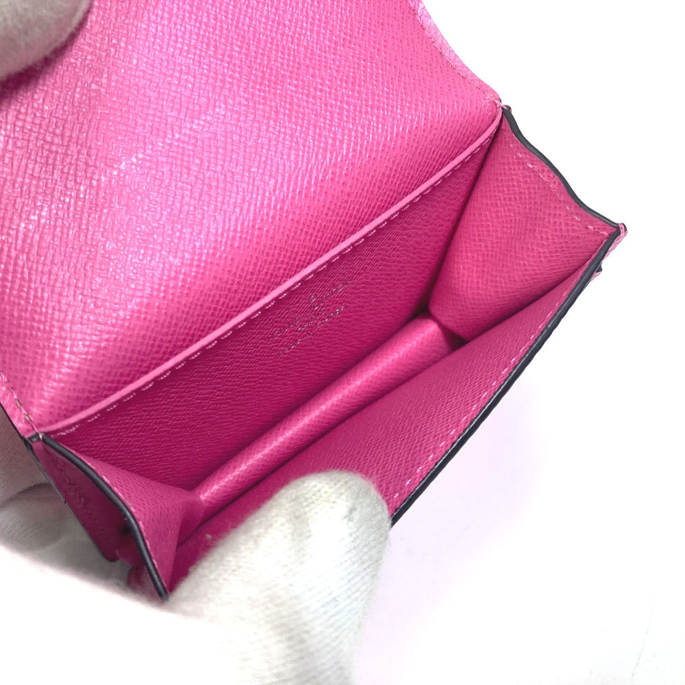 LOUIS VUITTON Card Case M69345 Epi Leather pink epi pass case pass case Twist Shrutikukart S Women Used Authentic