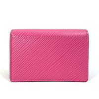 LOUIS VUITTON Card Case M69345 Epi Leather pink epi pass case pass case Twist Shrutikukart S Women Used Authentic