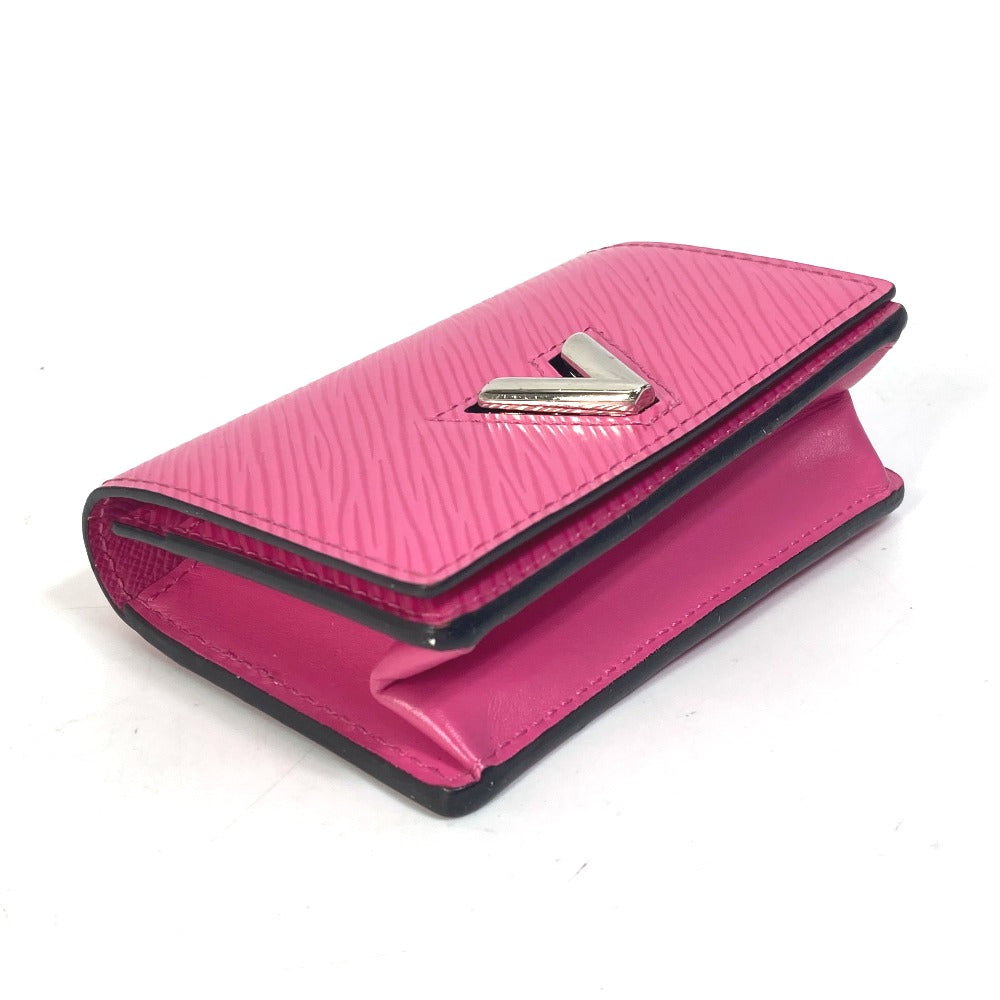 LOUIS VUITTON Card Case M69345 Epi Leather pink epi pass case pass case Twist Shrutikukart S Women Used Authentic