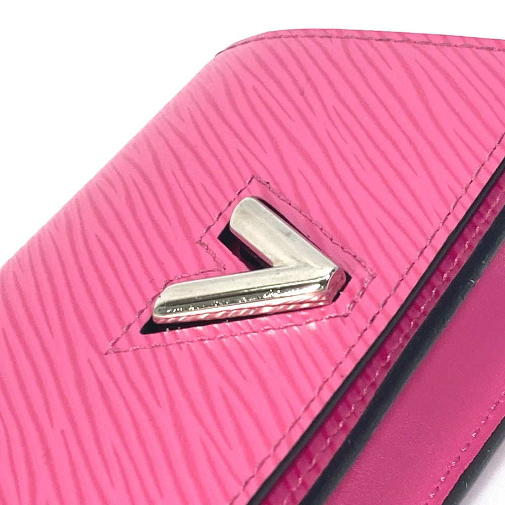 LOUIS VUITTON Card Case M69345 Epi Leather pink epi pass case pass case Twist Shrutikukart S Women Used Authentic