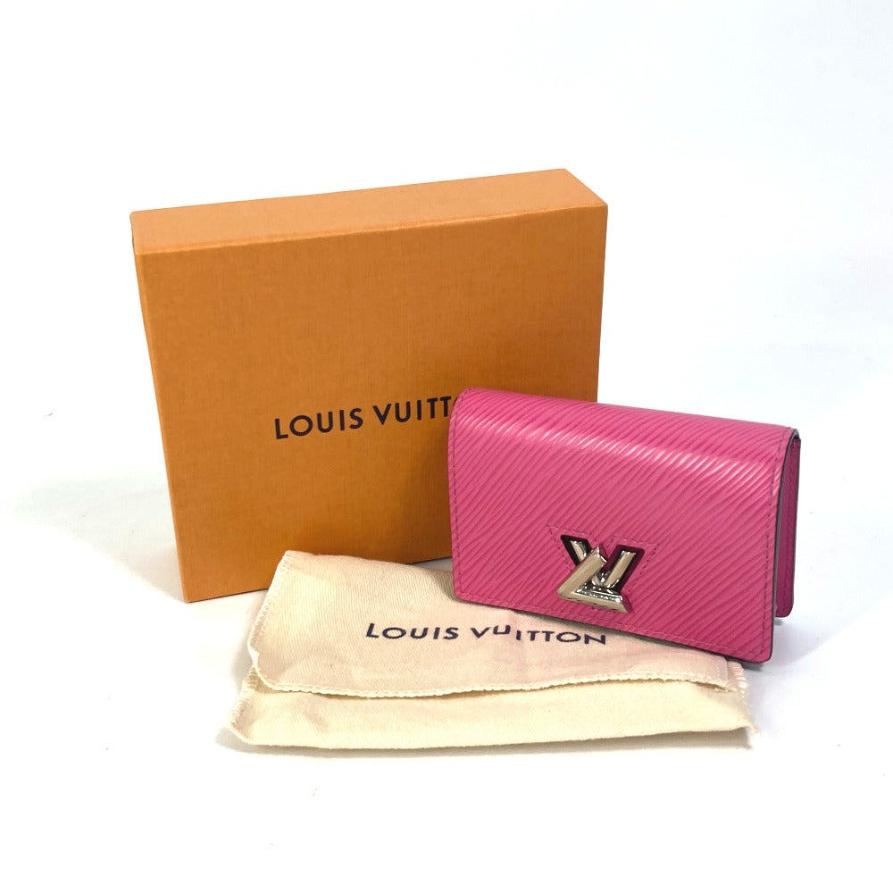 LOUIS VUITTON Card Case M69345 Epi Leather pink epi pass case pass case Twist Shrutikukart S Women Used Authentic