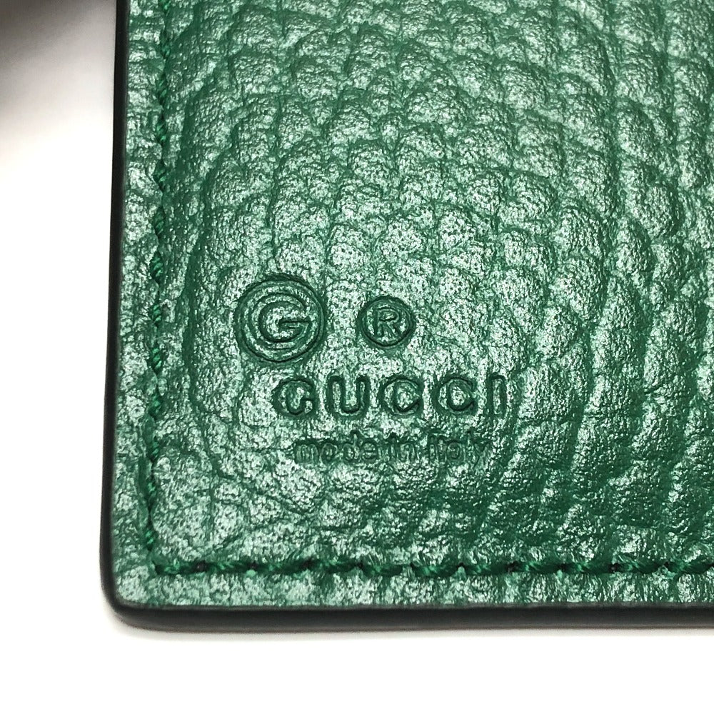 GUCCI Folded wallet 610466 leather black Interlocking G