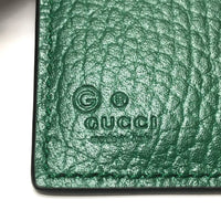 GUCCI Folded wallet 610466 leather black Interlocking G