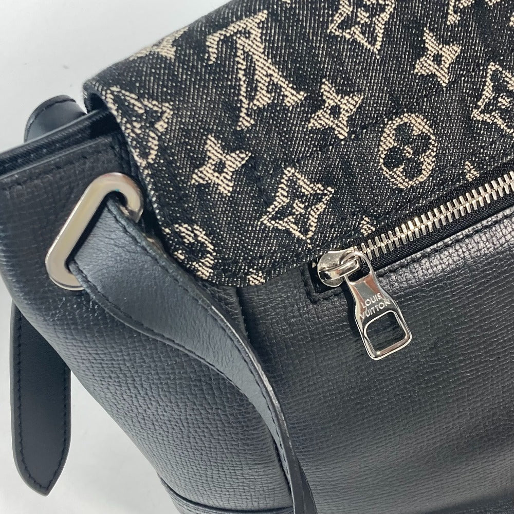 LOUIS VUITTON Shoulder Bag M45971 Monogram denim, leather black Monogram denim Busus Tokyo unisex(Unisex) Used Authentic