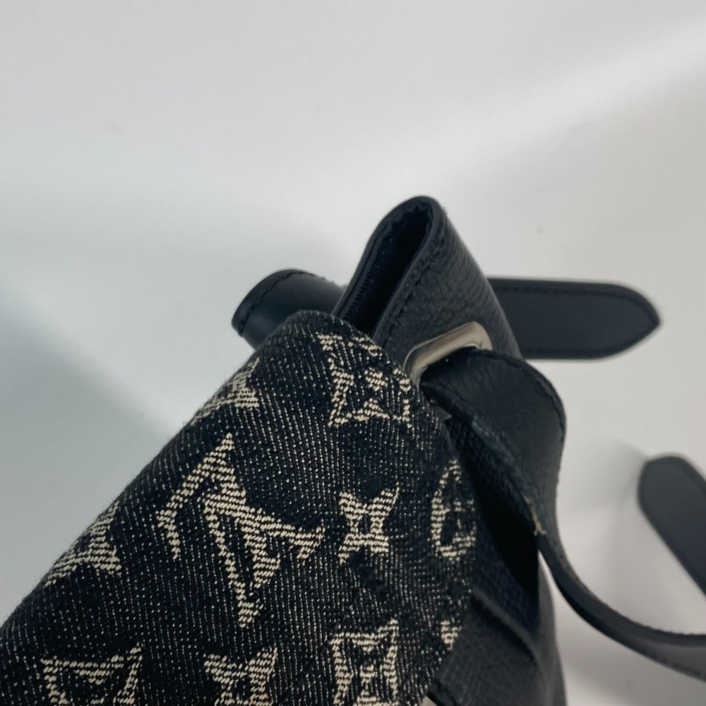 LOUIS VUITTON Shoulder Bag M45971 Monogram denim, leather black Monogram denim Busus Tokyo unisex(Unisex) Used Authentic