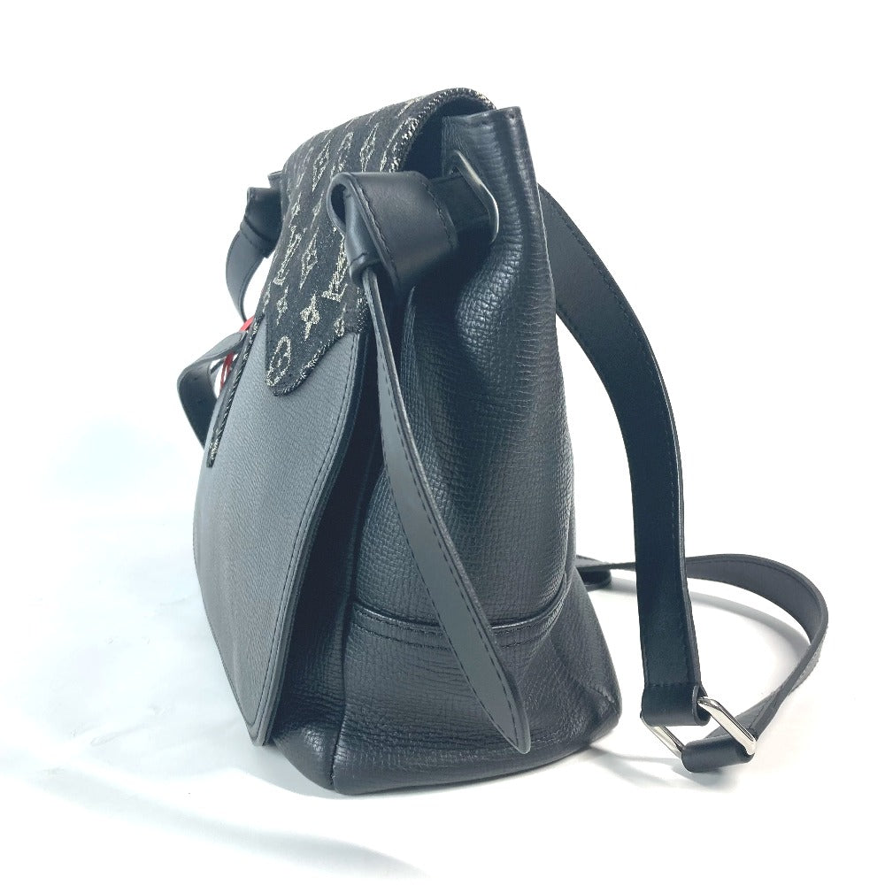 LOUIS VUITTON Shoulder Bag M45971 Monogram denim, leather black Monogram denim Busus Tokyo unisex(Unisex) Used Authentic