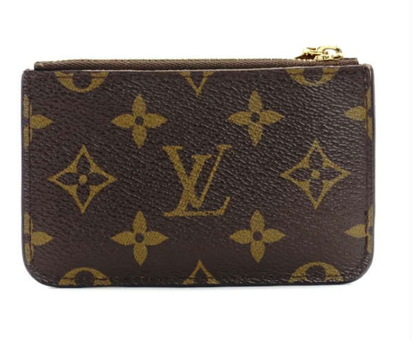 LV Monogram Zipped Romy Card Holder