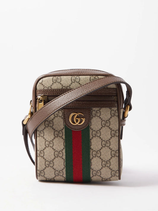 Gucci Crossbody Coated Canvass