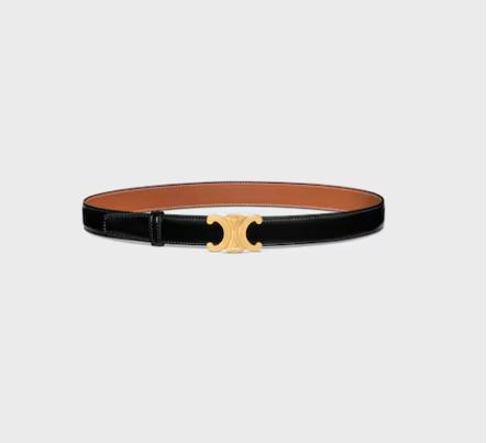 Celine Belt Reversible Black and Brown