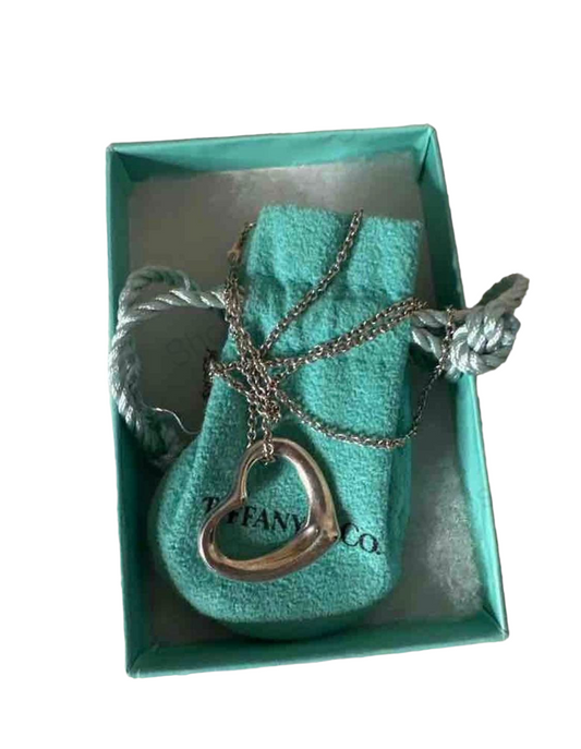 Tiffany Open Heart Necklace