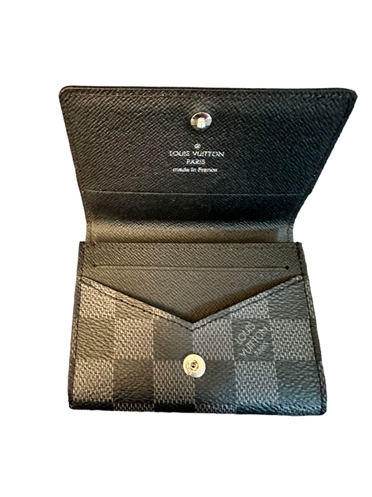 Louis Vuitton Card Case Graphite