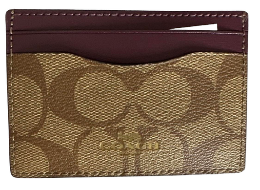 Coach Card Case