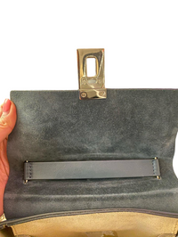 Chloe Suede Calfskin Mini Drew Shoulder Bag