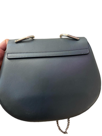 Chloe Suede Calfskin Mini Drew Shoulder Bag