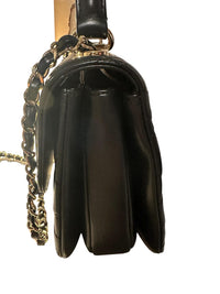 Chanel Lambskin Quilted Small Trendy CC Dual Handle Flap Bag Black