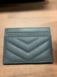 YSL Card Case (grey)