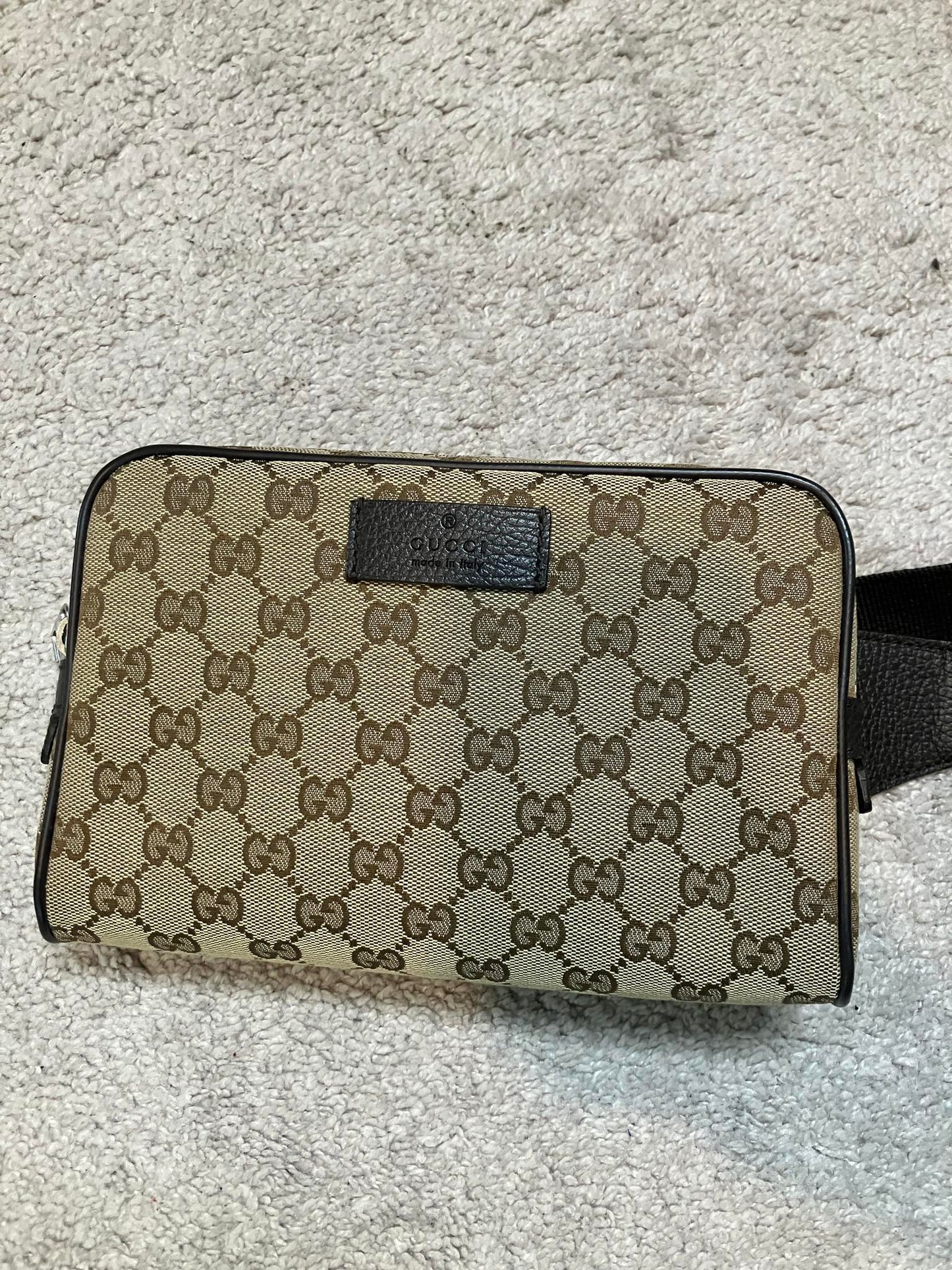 Gucci Canvass Bumbag