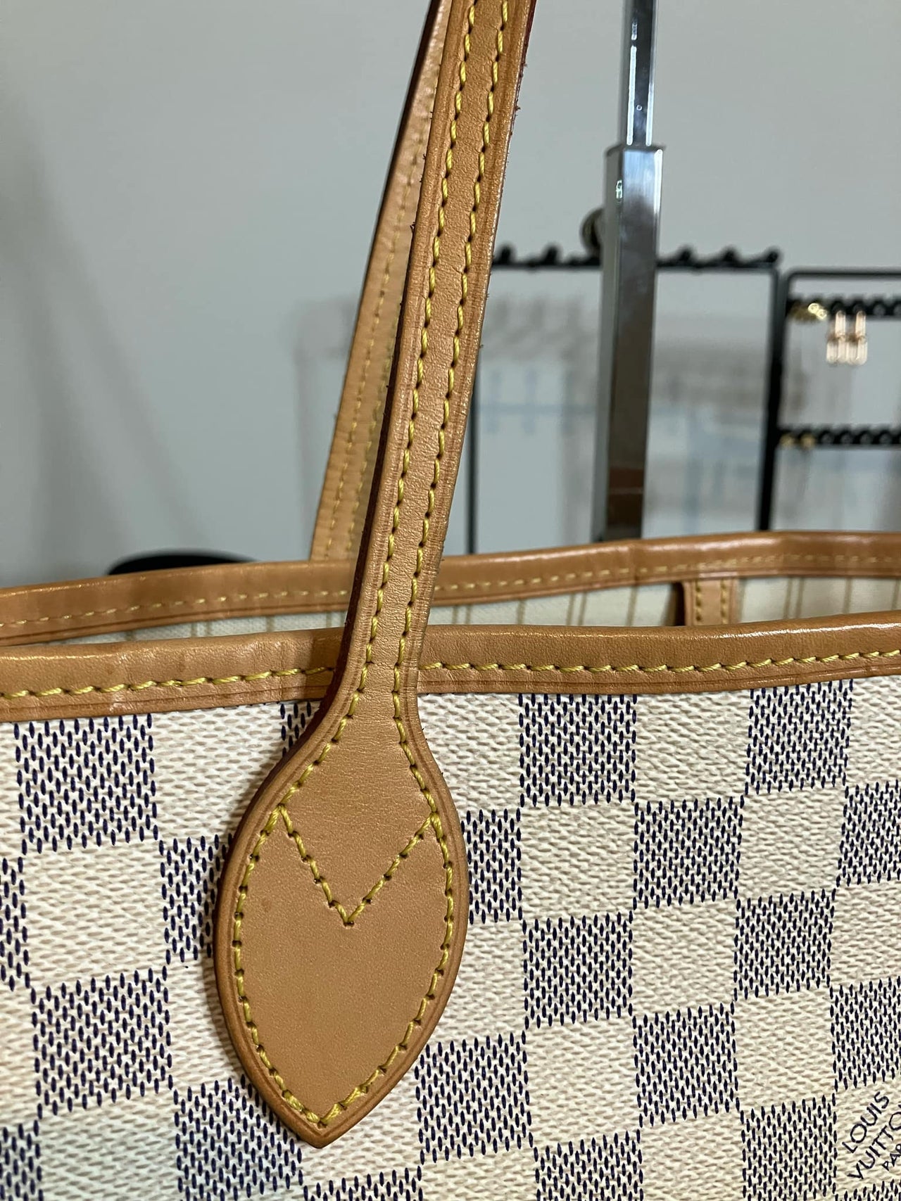 LV Neverfull Azur MM