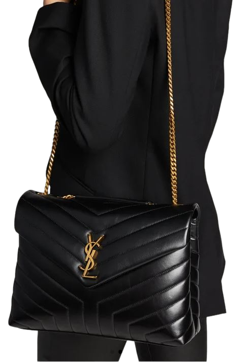 YSL Loulou Black/Gold