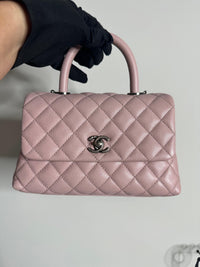 Chanel Coco handle Series 20 ruthenium hardware fullset