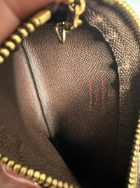 LV Damier Key Cles