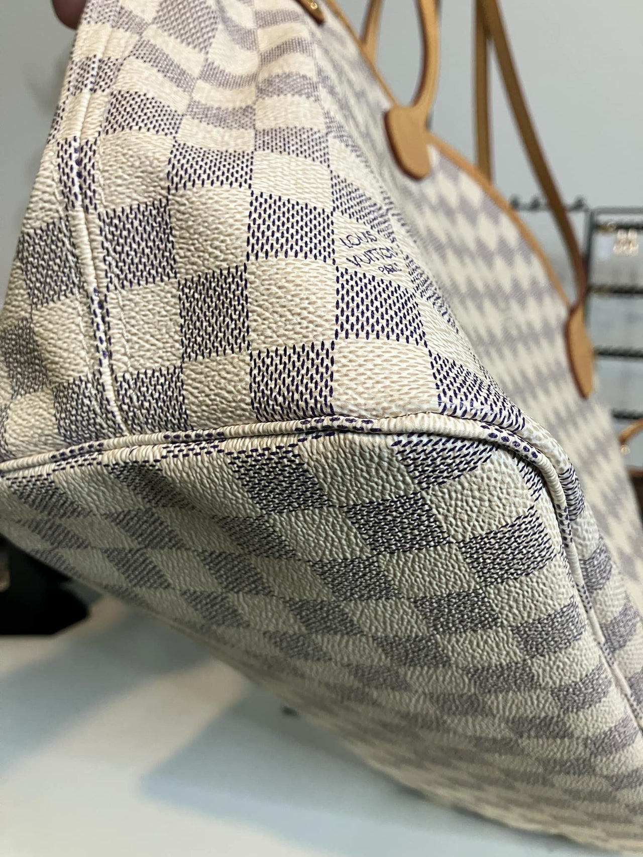LV Neverfull Azur MM