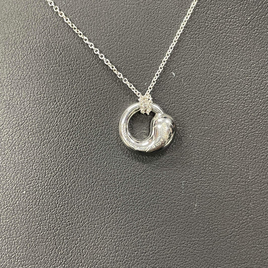 Tiffany Silver Necklace - round