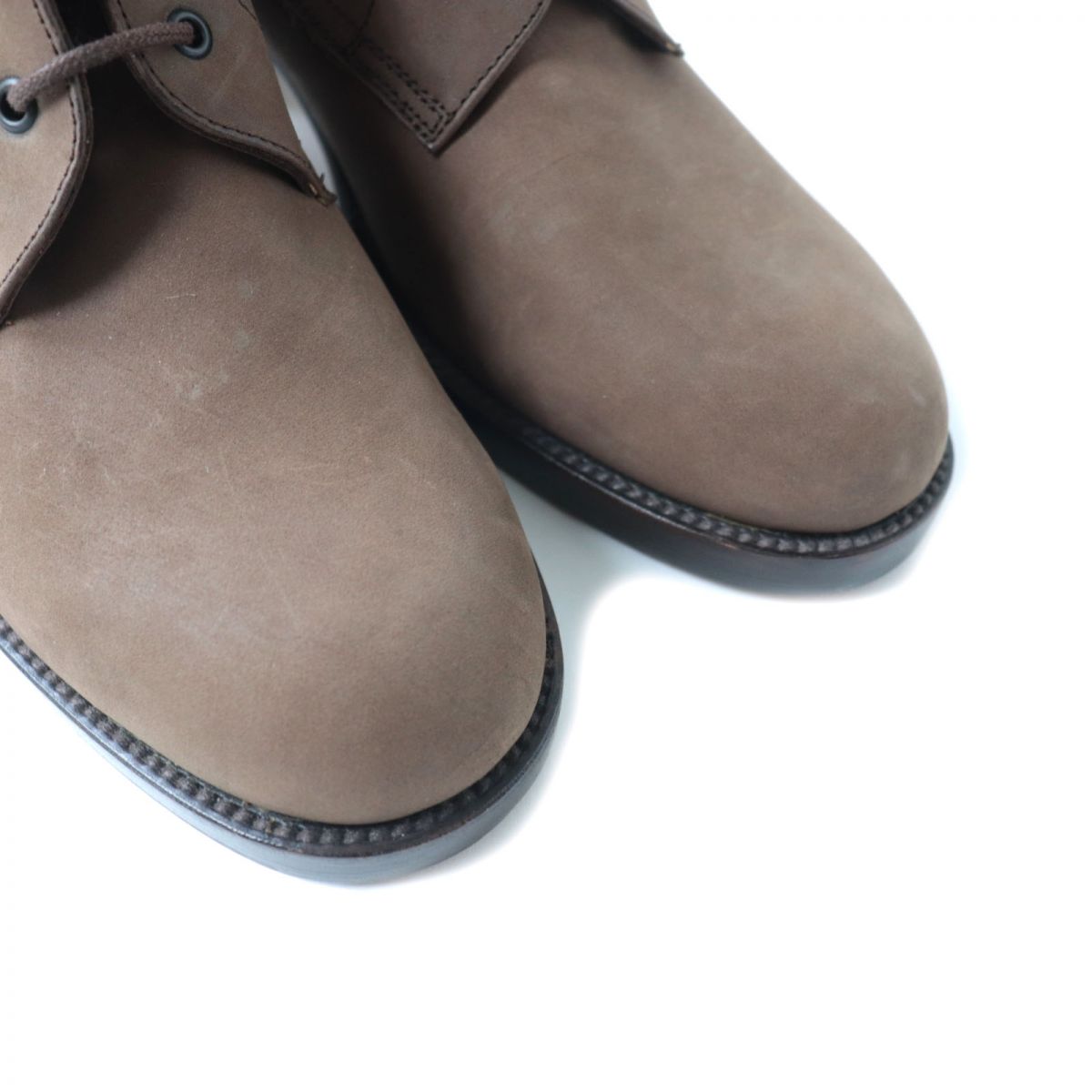 HERMES boots leather Brown Women 36 1/2 Used Authentic