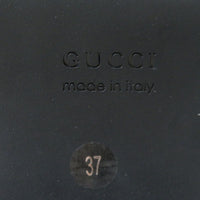GUCCI boots Bore Black x Ivory Women 37 Used Authentic