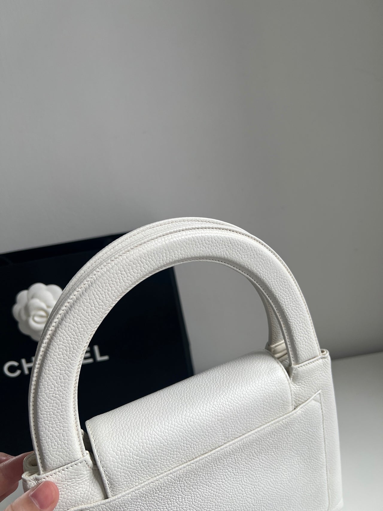 CHANEL Black & White Panda Kelly 5 Bag