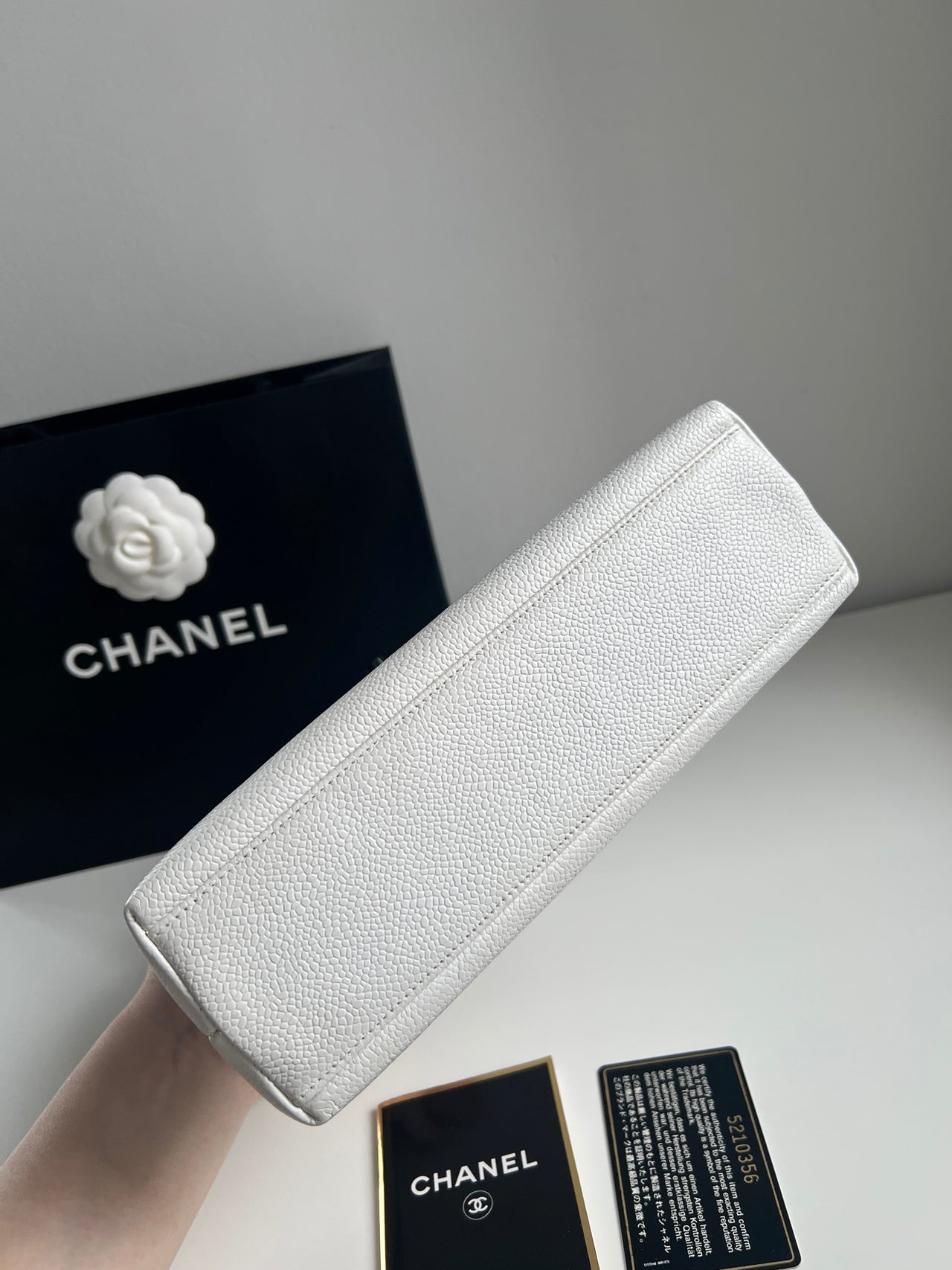 CHANEL Black & White Panda Kelly 5 Bag
