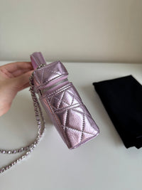 CHANEL Mirror Pink Small Box Bag – Quilted Leather