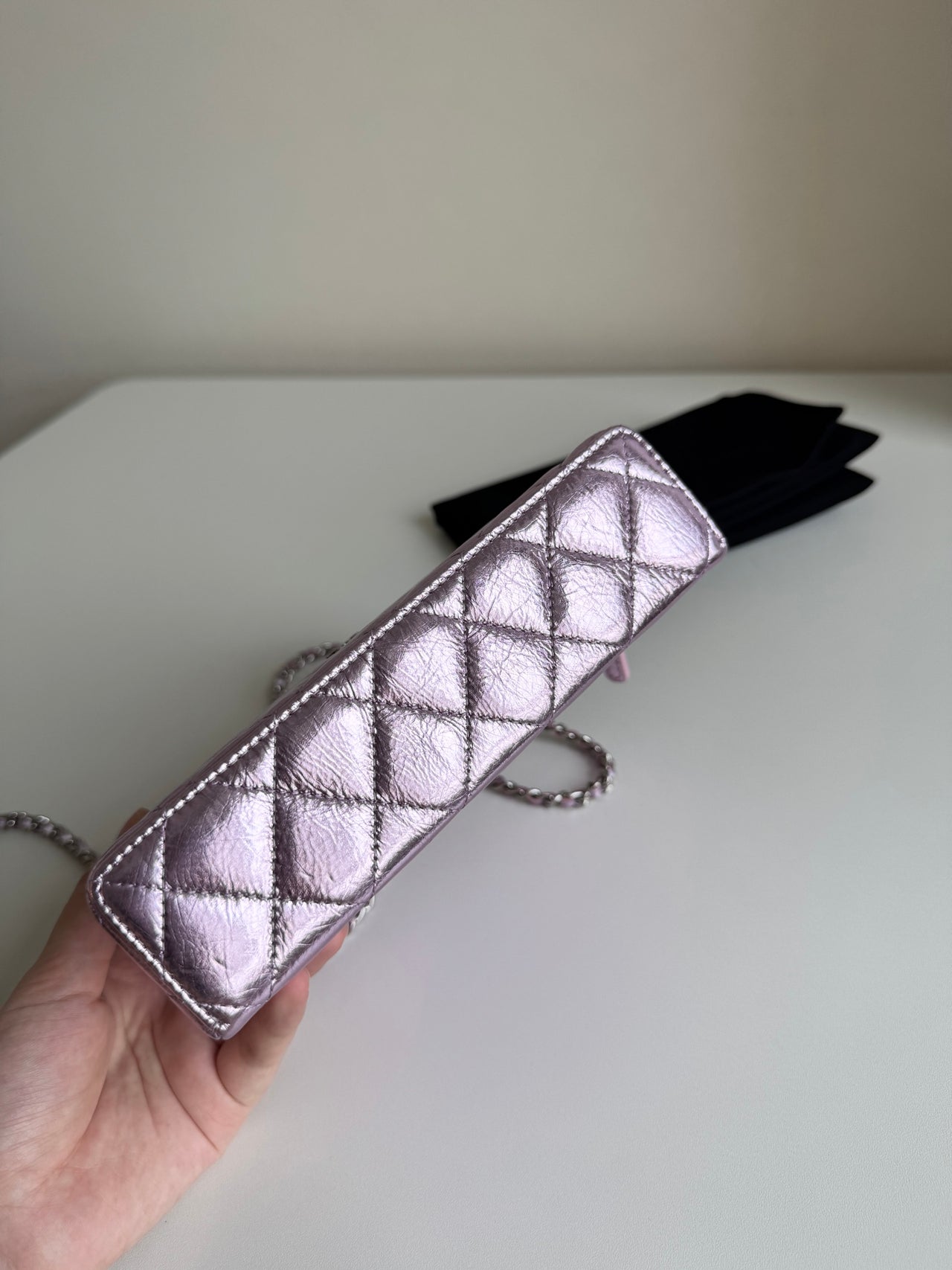 CHANEL Mirror Pink Small Box Bag – Quilted Leather
