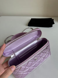 CHANEL Mirror Pink Small Box Bag – Quilted Leather