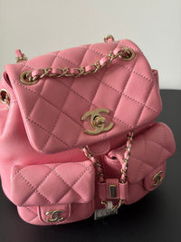 CHANEL Duma Little Frog Small Backpack – Cherry Blossom Pink