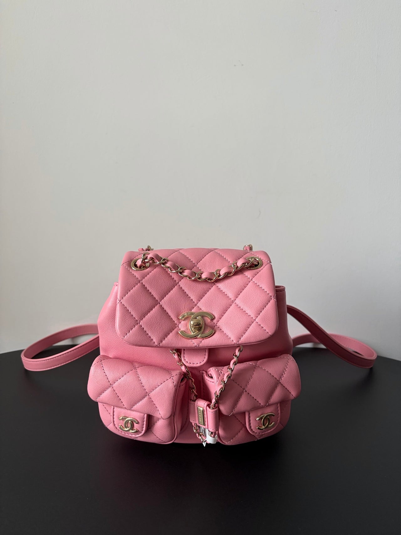 CHANEL Duma Little Frog Small Backpack – Cherry Blossom Pink