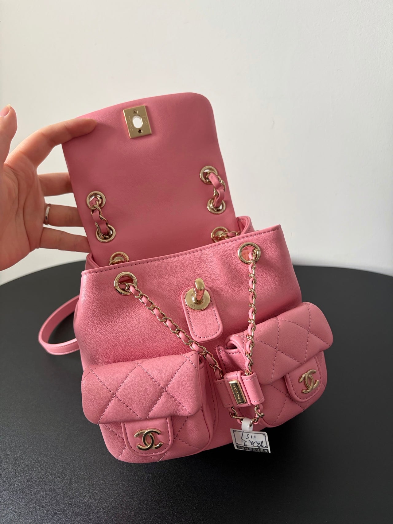 CHANEL Duma Little Frog Small Backpack – Cherry Blossom Pink
