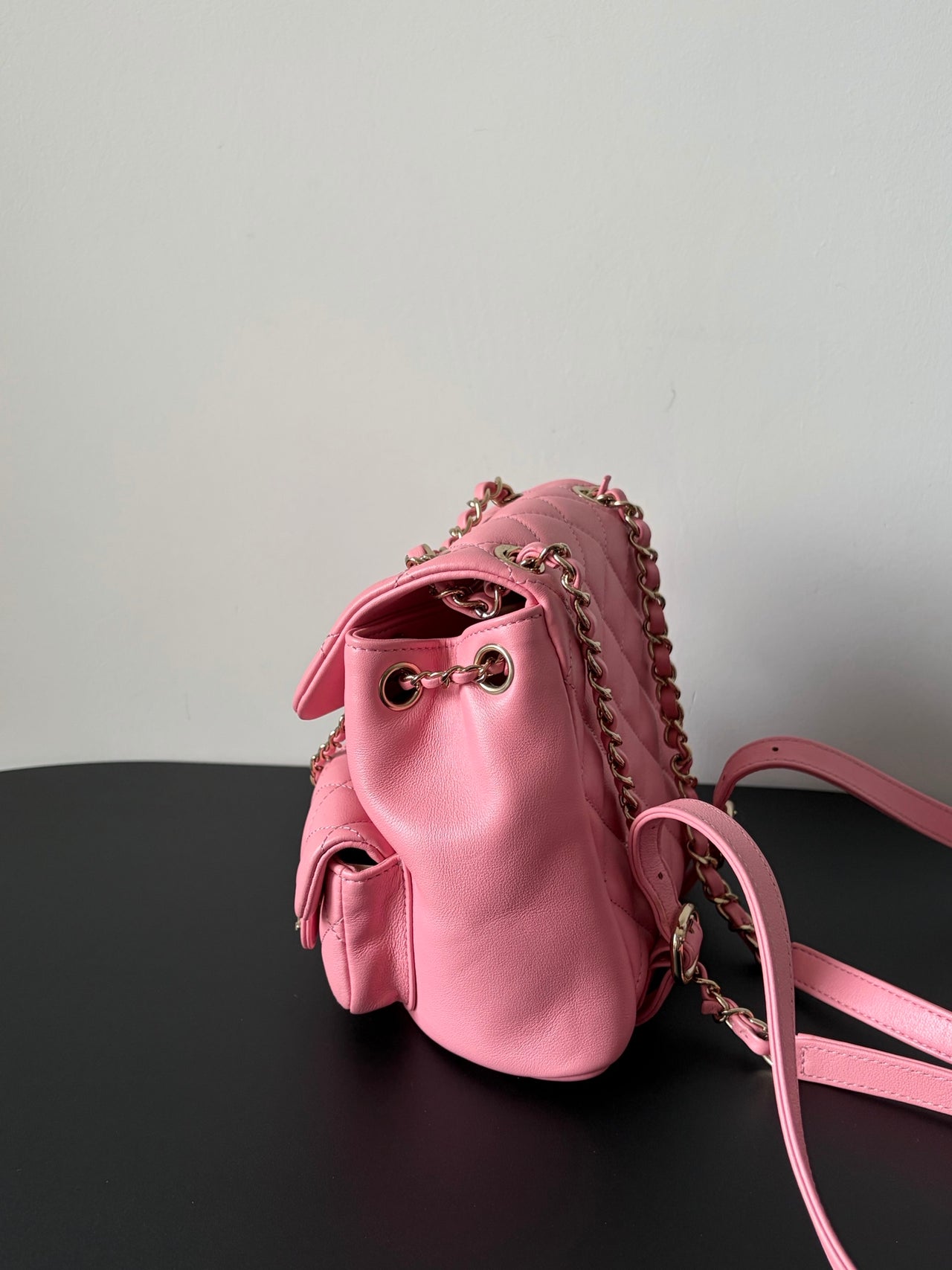 CHANEL Duma Little Frog Small Backpack – Cherry Blossom Pink