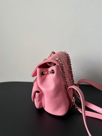 CHANEL Duma Little Frog Small Backpack – Cherry Blossom Pink