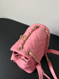 CHANEL Duma Little Frog Small Backpack – Cherry Blossom Pink
