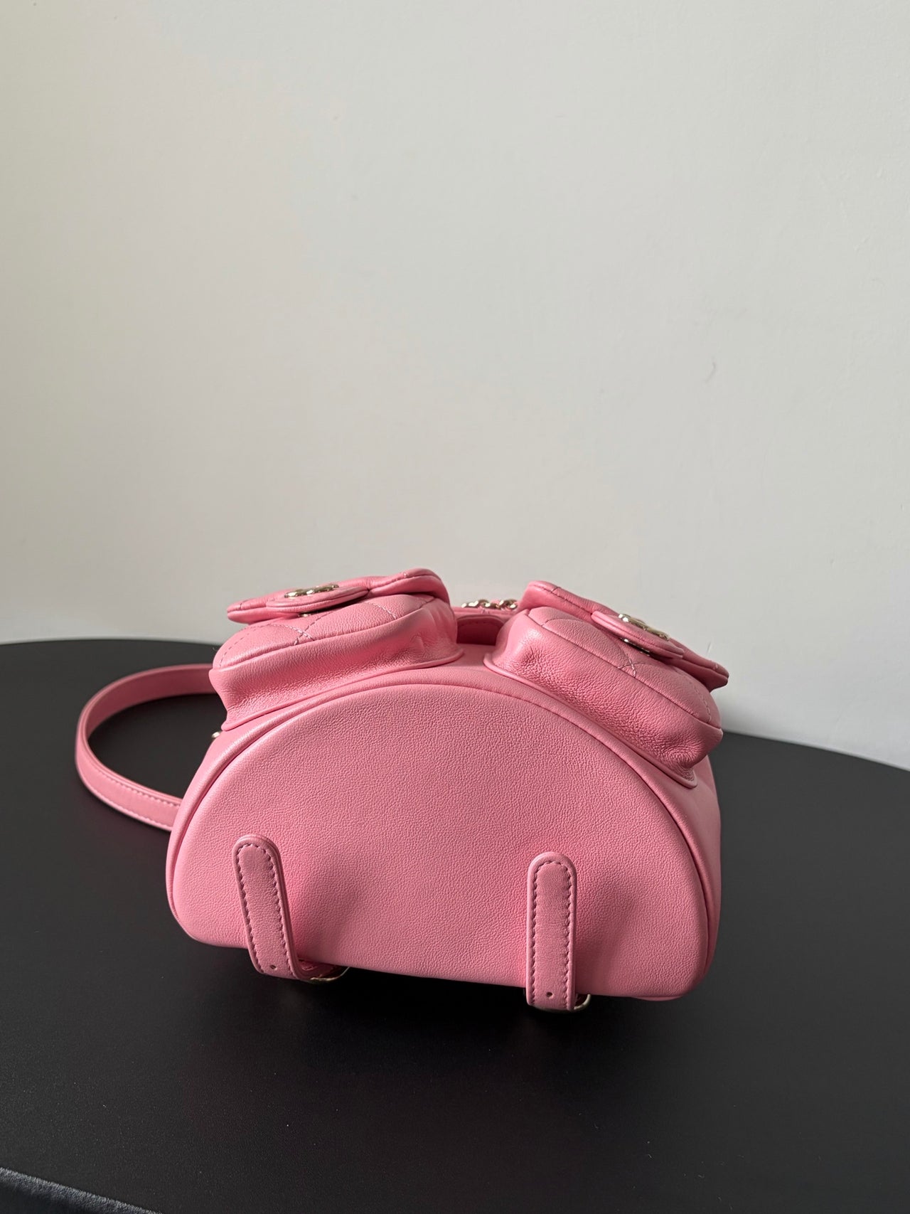 CHANEL Duma Little Frog Small Backpack – Cherry Blossom Pink