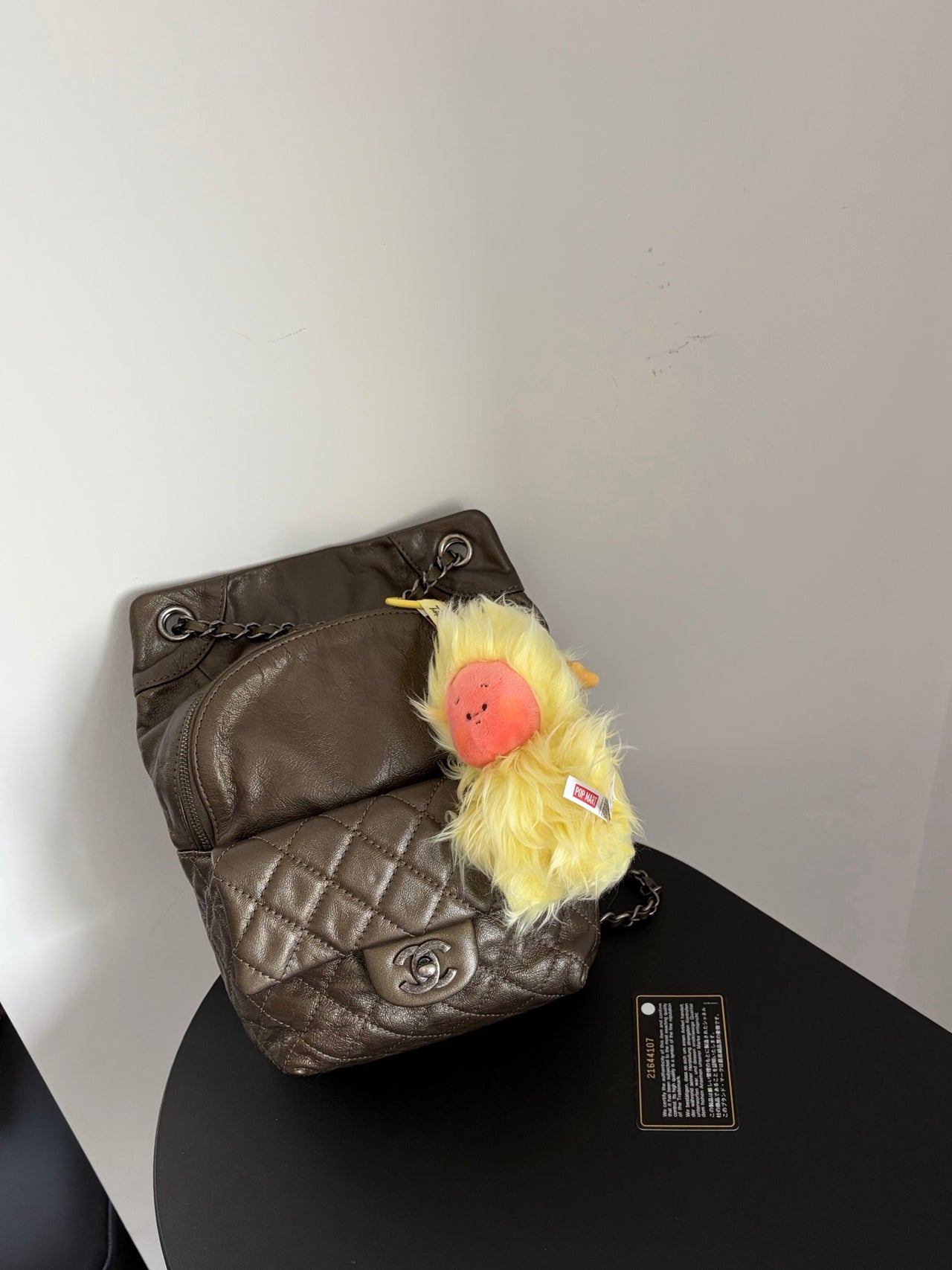 CHANEL Antique Bronze Quilted Backpack – Silver Hardware