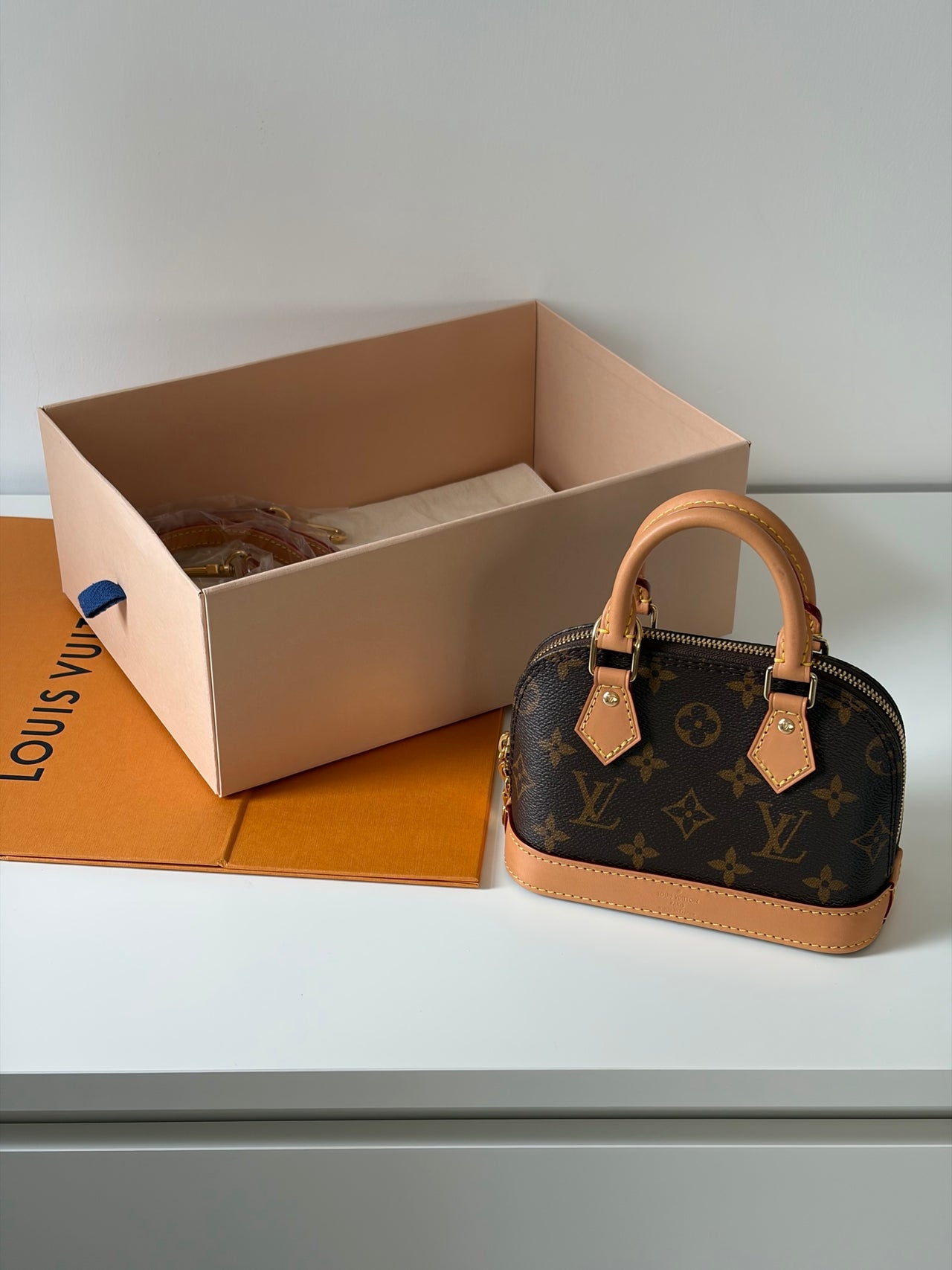 LOUIS VUITTON Alma Nano – Monogram Canvas