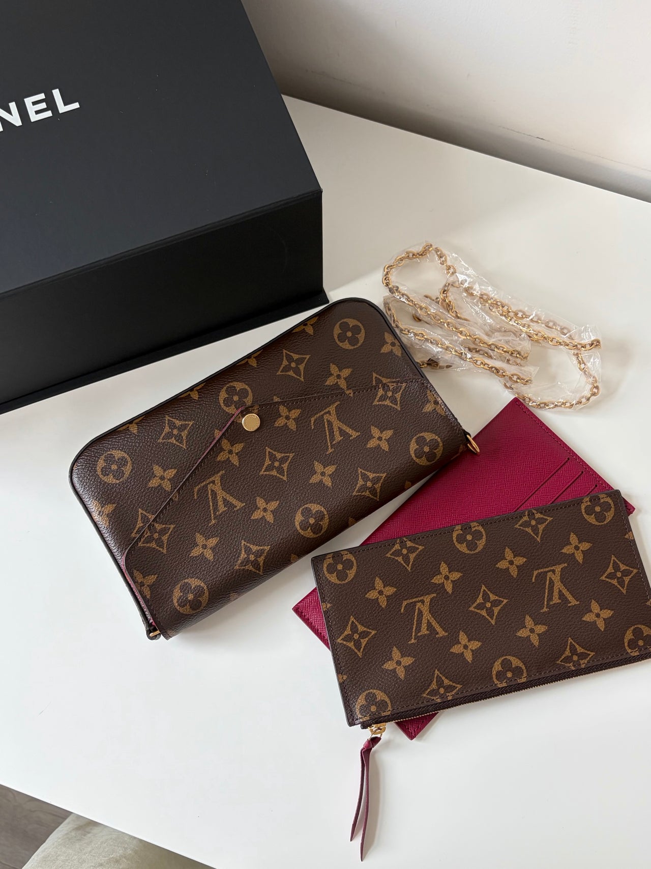 LOUIS VUITTON Old Flower Three-in-One – Monogram